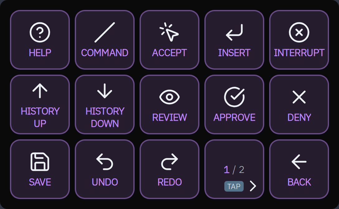 Overlay deck preview