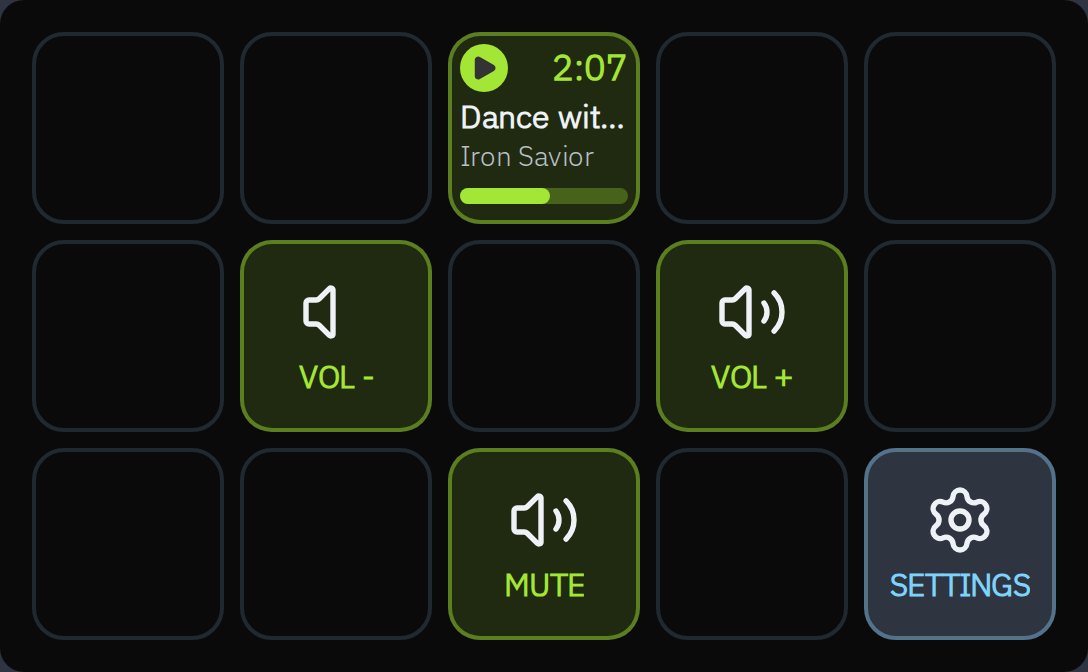 Tinted deck preview